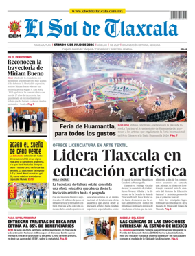 Cover of El Sol de Tlaxcala
