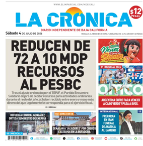 Cover of La Cronica