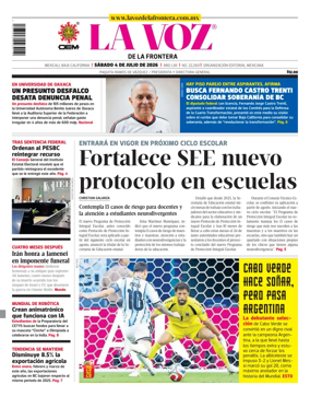 Cover of La Voz de la Frontera