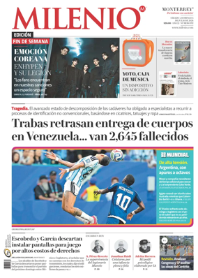 Cover of Milenio Monterrey
