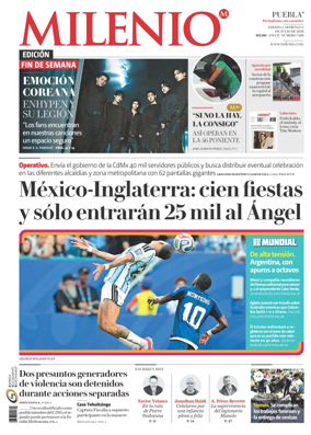 Cover of Milenio Puebla