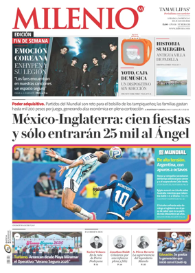 Cover of Milenio Tamaulipas