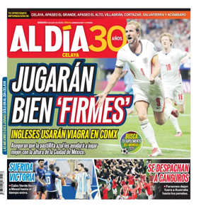Cover of Periodico Al Dia (Celaya)
