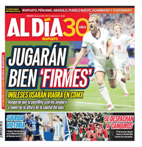 Cover of Periodico Al Dia (Irapuato)