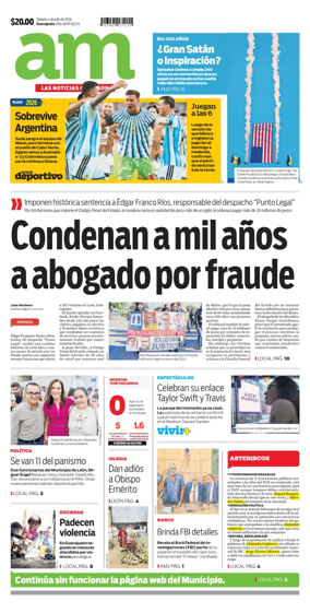 Cover of Periodico AM (Leon)