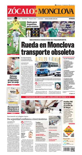Cover of Zocalo Monclova