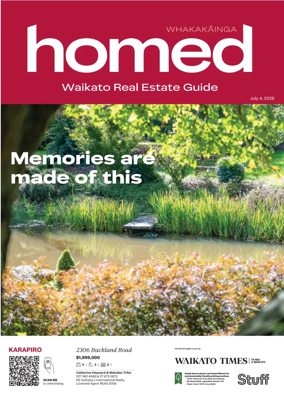Cover of Homed Waikato Region