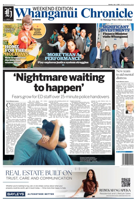 Cover of Whanganui Chronicle