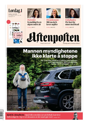 Cover of Aftenposten