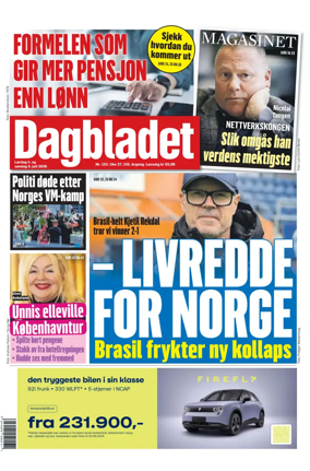 Cover of Dagbladet