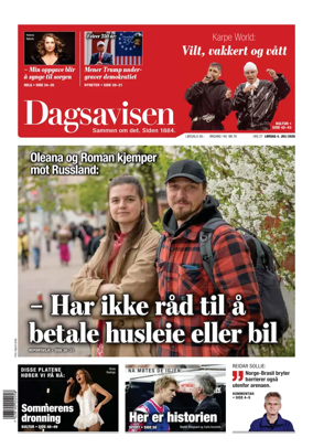 Cover of Dagsavisen