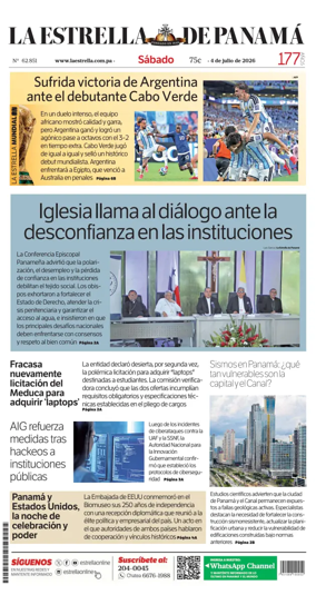 Cover of La Estrella de Panama