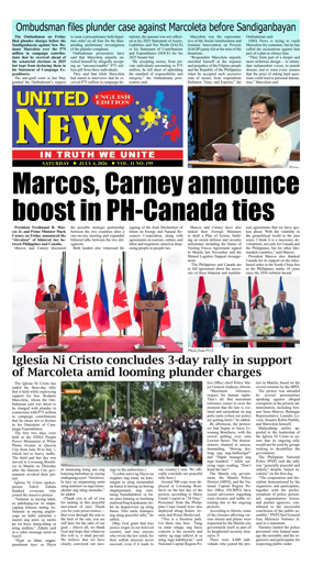 Cover of United News - English Edition