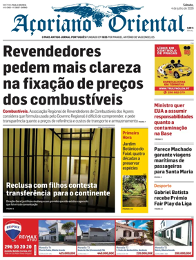 Cover of Acoriano Oriental