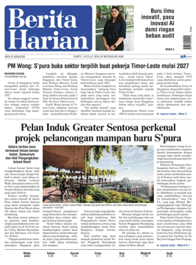 Cover of Berita Harian