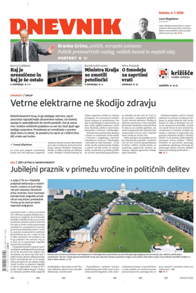 Cover of Dnevnik (Slovenija)