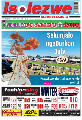 Cover of Isolezwe Ngempelasonto