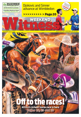 Cover of The Weekend Witness (South Africa)