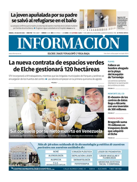 Cover of Diario Informacion (Elche y Vega Baja)