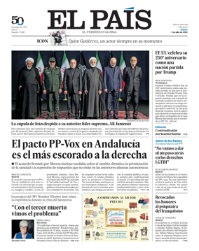 Cover of EL PAIS Euskadi