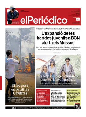 Cover of El Periodico - Catala