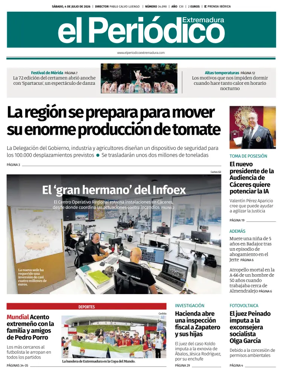 Cover of El Periodico Extremadura