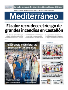 Cover of El Periodico Mediterraneo