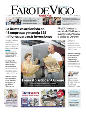 Cover of Faro de Vigo (Ourense)