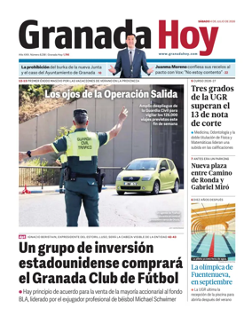 Cover of Granada Hoy