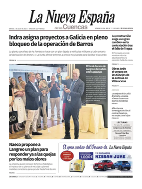 Cover of La Nueva Espana (Cuencas)