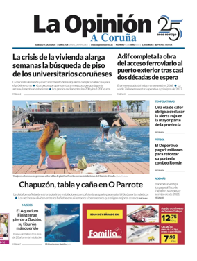 Cover of La Opinion de A Coruna