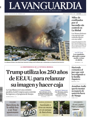 Cover of La Vanguardia (1st Edition)