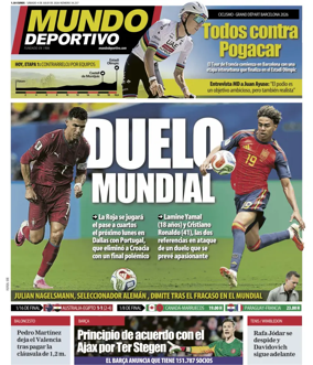 Cover of Mundo Deportivo (At. Madrid)