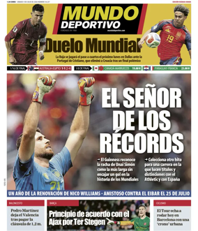 Cover of Mundo Deportivo (Bizkaia-Araba)