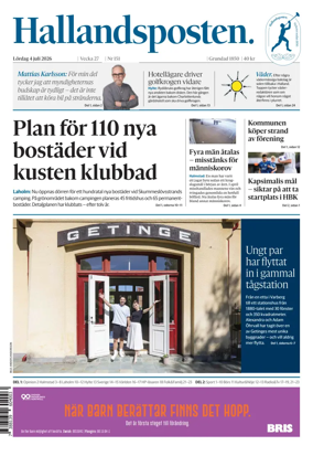 Cover of Hallandsposten