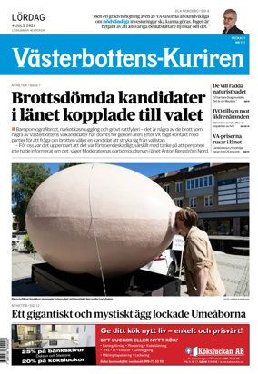 Cover of Vasterbottens-Kuriren