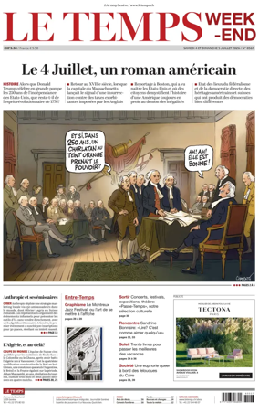Cover of Le Temps