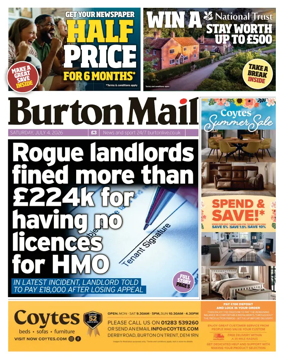 Cover of Burton Mail