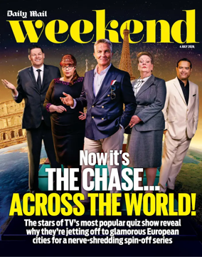 Cover of Daily Mail Weekend Magazine
