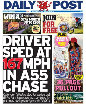 Cover of Daily Post (North Wales)
