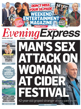 Cover of Evening Express