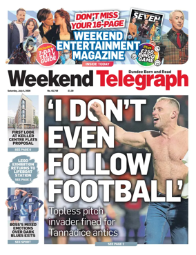 Cover of Evening Telegraph (First Edition)