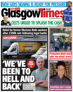 Cover of Glasgow Times