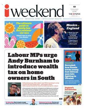 Cover of iNews Weekend