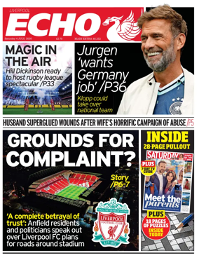 Cover of Liverpool Echo