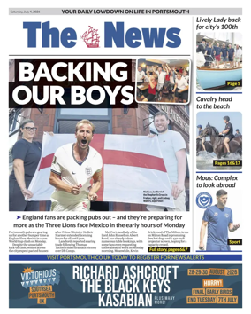 Cover of Portsmouth News