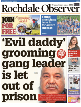 Cover of Rochdale Observer