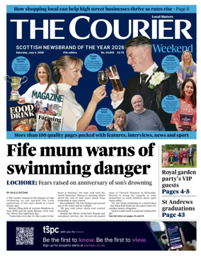 Cover of The Courier & Advertiser (Fife Edition)