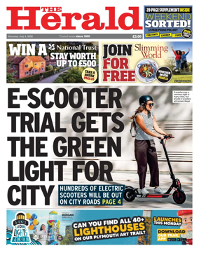 Cover of The Plymouth Herald