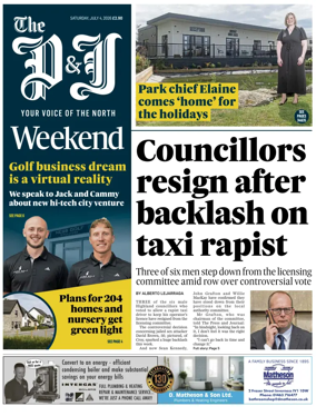Cover of The Press and Journal (Inverness Highlands and Islands)